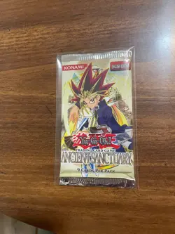 Yugioh Ancient Sanctuary Unlimited Edition Factory Sealed Booster Pack - Image 2