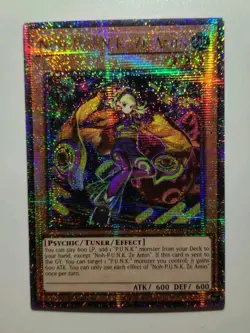 Near Mint Yugioh Noh-P.U.N.K. Ze Amin RA04-EN293 Quarter Century Secret Rare - Image 1