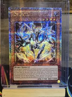 YUGIOH Ice Ryzeal (Quarter Century Secret Rare) CRBR-EN003 1st Edition Mint 1.E - Image 1