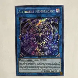 Yugioh! Altergeist Memorygant - BROL-EN045 - Secret Rare - 1st Edition Near Mint - Image 1