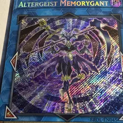 Yugioh! Altergeist Memorygant - BROL-EN045 - Secret Rare - 1st Edition Near Mint - Image 2