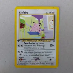 Clefairy 30/111 Uncommon Neo Genesis 1st First Edition Pokemon Card - Image 1