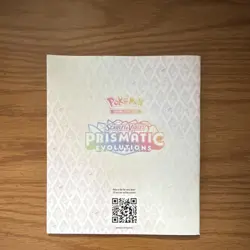 Pokemon Scarlet & Violet Prismatic Evolutions Player's Guide Eevee English - Image 2