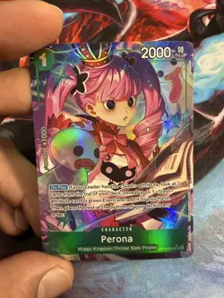Perona (Alt Art) OP12-034 SR Legacy of the Master - ONE PIECE Card Game English - Image 1