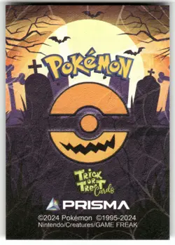 Spectrier #121- Cracked Ice Holo - Prisma Trick or Treat Cards - Pokemon - Image 2