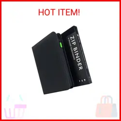 Vault X 9 Pocket Trading Card Zip Binder, 360 Cards, Premium Exo-Tec Album Mater - Image 2