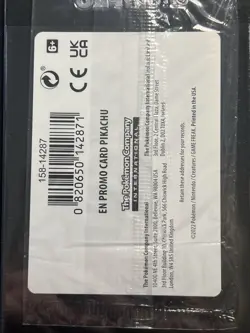 Pokemon Pikachu 028/078 Promo Holo Card Pokemon GO English Basic sealed - Image 3