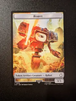 Magic The Gathering TCG - Individual Cards - Fallout Tokens - Image 1