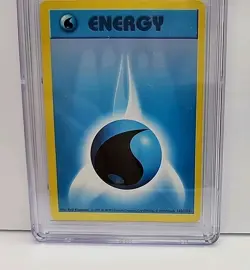 CGC 9 Water Energy SHADOWLESS 102/102 Base Set 1999 Pokemon Card Graded Mint - Image 3