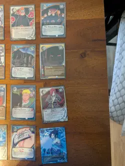 Bandai Naruto CCG Mission 33-Card Lot Jutsu/Mission/Ninja Foil Holo Eng 2007 - Image 2