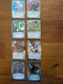 Bandai Naruto CCG Mission 33-Card Lot Jutsu/Mission/Ninja Foil Holo Eng 2007 - Image 5