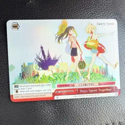 Weiss Schwarz Lycoris Recoil Days Spent Together Climax Full Art Foil Card - Image 1
