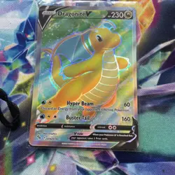 Pokemon TCG: Dragonite V 076/078 Pokemon Go - Near Mint - Image 1