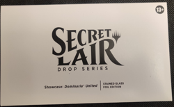 MTG Magic Secret Lair Showcase Dominaria United Stained Glass Foil Edition Seald - Image 1