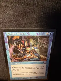 Magic: The Gathering Rhystic Study Prophecy Regular Blue Common 2000 Nielsen 45 - Image 5