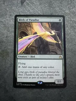 Birds of Paradise, Ravnica Remastered, Regular,MTG, NM LC1 - Image 1