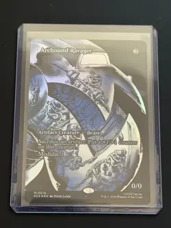 Arcbound Ravager 0014 Borderless Foil Teenage Mutant Ninja Turtles TMT MTG NM - Image 1