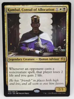 Kambal Consul of Allocation KLD MTG Near Mint Legendary Creature EDH Lifedrain - Image 1