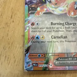 Flareon ex #014/131 Stamped Prismatic Evolutions Promo Sealed Pokemon - Image 5