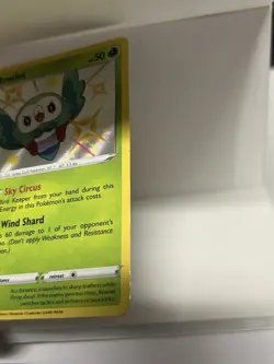 Pokemon: Rowlet SV001/SV122 - Shining Fates Shiny Vault Holo Rare - Image 4