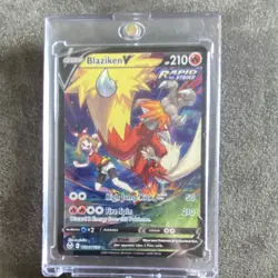 Blaziken V TG14/TG30 Silver Tempest Ultra Rare Holo 210 HP Pokemon TCG - Image 1