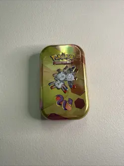 Pokemon TCG: Scarlet & Violet 151 Booster Mini Tin (Magnemite & Ekans) Sealed - Image 1