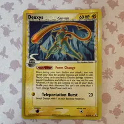 Pokemon Deoxys Delta Species EX Holon Phantoms Holo Rare 6/110 - Image 1