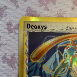 Pokemon Deoxys Delta Species EX Holon Phantoms Holo Rare 6/110 - Image 2