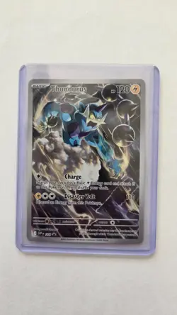 Thundurus 209 Pokemon TCG S&V Black Star Promo Holo (D) - Image 1