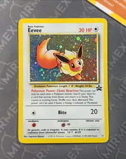 Pokemon Eevee #11 Wizards Black Star Promo English Holo - Image 2
