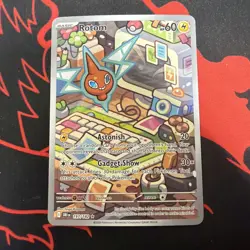 ROTOM 2025 POKEMON DESTINED RIVALS ILLUSTRATION RARE A 197/182 Q5542 - Image 1