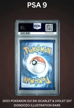 Dondozo 207/198 Sv01: Scarlet & Violet Base Set Holo 2023 Pokemon PSA 9 - Image 2