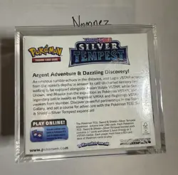 Pokemon Sword & Shield Silver Tempest Booster Box FACTORY SEALED ACRYLIC ENCASED 820650860911 - Image 2
