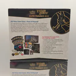 Crown Zenith Elite Trainer Box ETB -Sealed Lot of 2- Pokemon TCG Sword & Shield - Image 4