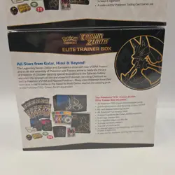 Crown Zenith Elite Trainer Box ETB -Sealed Lot of 2- Pokemon TCG Sword & Shield - Image 5