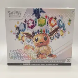 Sealed Prismatic Evolutions Pokemon ETB Elite Trainer Box - Image 1