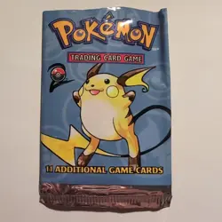 Pokemon Booster BASE SET 2 Leer - English - Raichu Artwork - Image 1