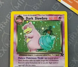 Pokemon Dark Slowbro 12/82 Team Rocket Italiano Holo - Image 3