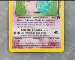 Pokemon Dark Slowbro 12/82 Team Rocket Italiano Holo - Image 4