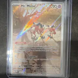 The Pokemon Company Mr. Mime 179/165 Scarlet & Violet 151 Rare Holo 90 HP Engli… - Image 1
