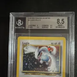 Pokemon Neo Genesis Unlimited 2000 Holo Rare Lugia 9/111 BGS 8.5 - Image 3