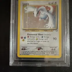 Pokemon Neo Genesis Unlimited 2000 Holo Rare Lugia 9/111 BGS 8.5 - Image 4