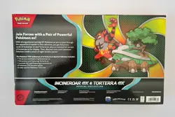 Pokemon TCG: Incineroar EX & Torterra EX Special Collection Box [Sealed] - Image 2