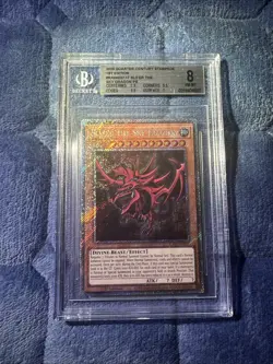 Yu-Gi-Oh Slifer the Sky Dragon RA04-EN117 Platinum Secret Rare - Image 1