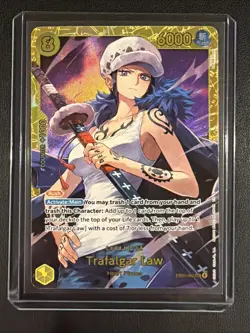 Trafalgar Law EB03-062 SEC One Piece Heroines Edition NM Secret Rare - Image 1