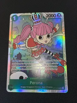 Perona OP12-034 SR English Legacy of the Master NM Condition - Image 2