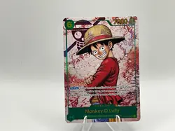 2025 One Piece TCG Monkey.D.Luffy Alt Art OP13-118 SEC Carrying On His Will - NM - Image 4