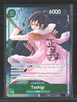 One Piece TCG 2023 One Piece Card Game Tashigi OP14-029 R Full Art - Image 1