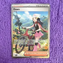 Pokemon Dawn Trainer Supporter PLIn Full Art Foil Rare 129/094 TCG Card - Image 1