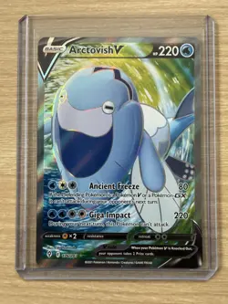 Arctovish V 176/203 Holo Ultra Rare Evolving Skies Pokemon Card - NM / M - Image 4
